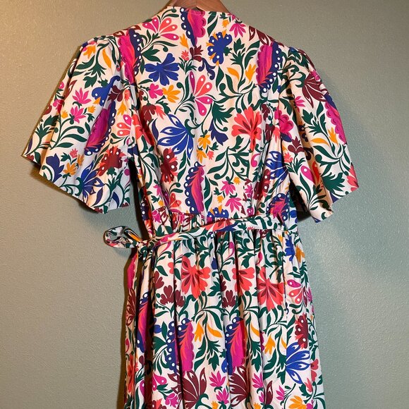Leota mini wrap dress - Picture 2 of 14